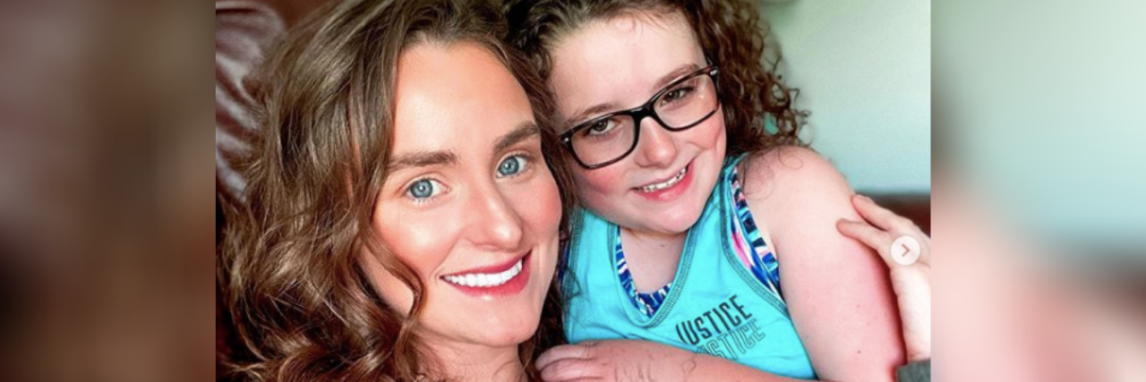 Leah Messer with her daughter Ali