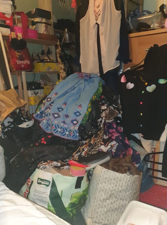 pile of clothing