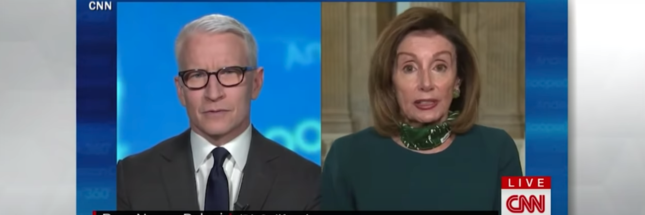 Dear Nancy Pelosi, Not Even Trump Deserves to Be Fat Shamed Anderson Cooper and Nancy Pelosi
