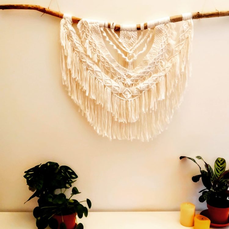 macrame wall hanging