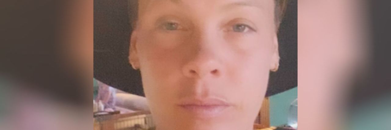 Pink Says Son's COVID-19 Diagnosis Led to Food Allergy Discovery Singer Pink, a white woman wearing a black hat