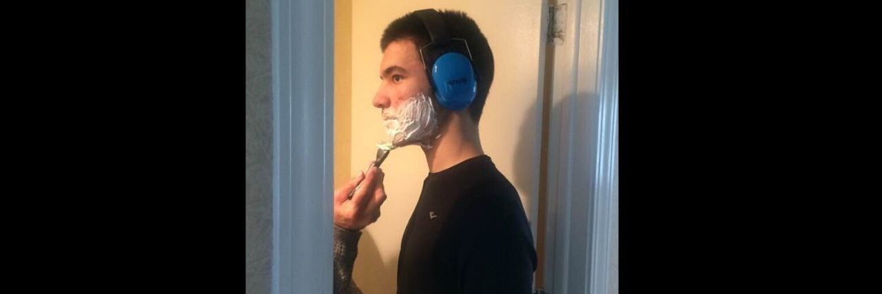 Helping My Son With Autism Shave During Quarantine