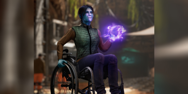 Wheelchair user Cerise in new Marvel Avengers video game