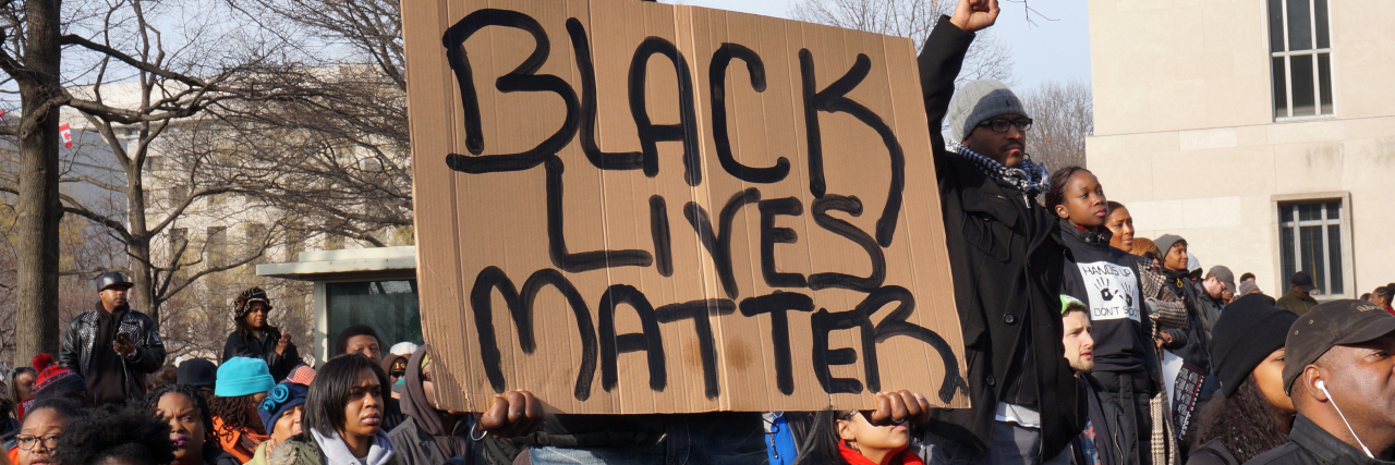 Why Disabled People Should Support Black Lives Matter Black Lives Matter protest