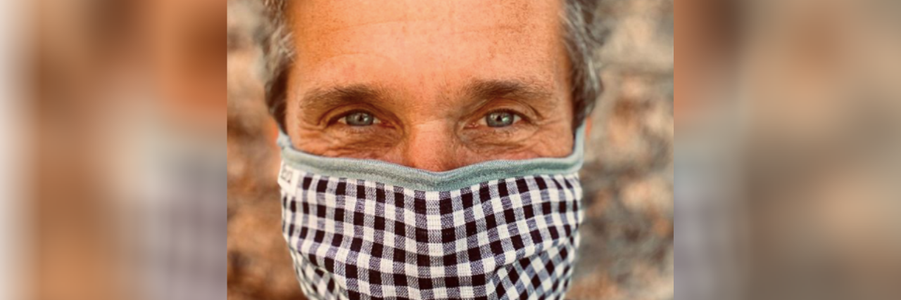 Patrick Dempsey Channels ‘Grey’s Anatomy’ to Promote Face Mask Use Patrick Dempsey wearing a face mask