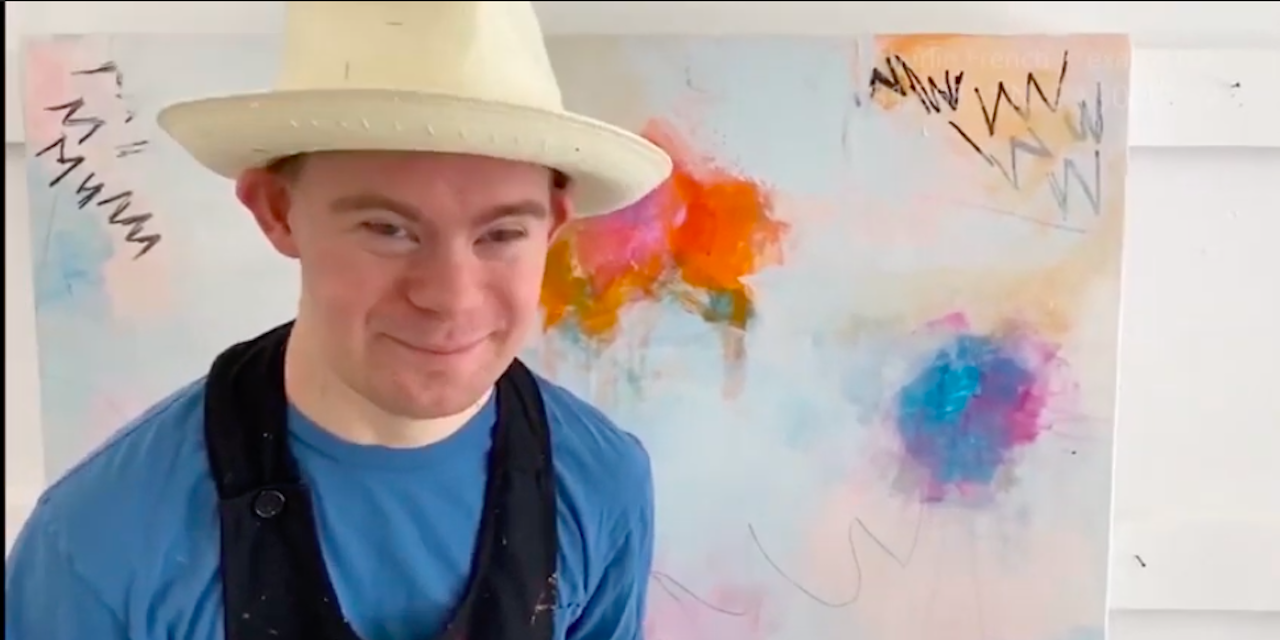 'Artists in Lockdown' Shows Artists With Down Syndrome During COVID19