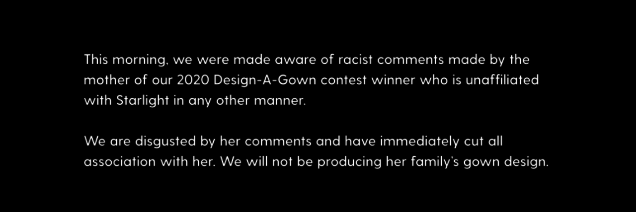 Girl With Down Syndrome Inspired Brother's Starlight Hospital Gown Starlight Foundation statement