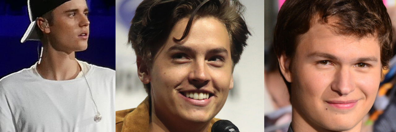 Photos of Justin Bieber, Cole Sprouse and Ansel Elgort