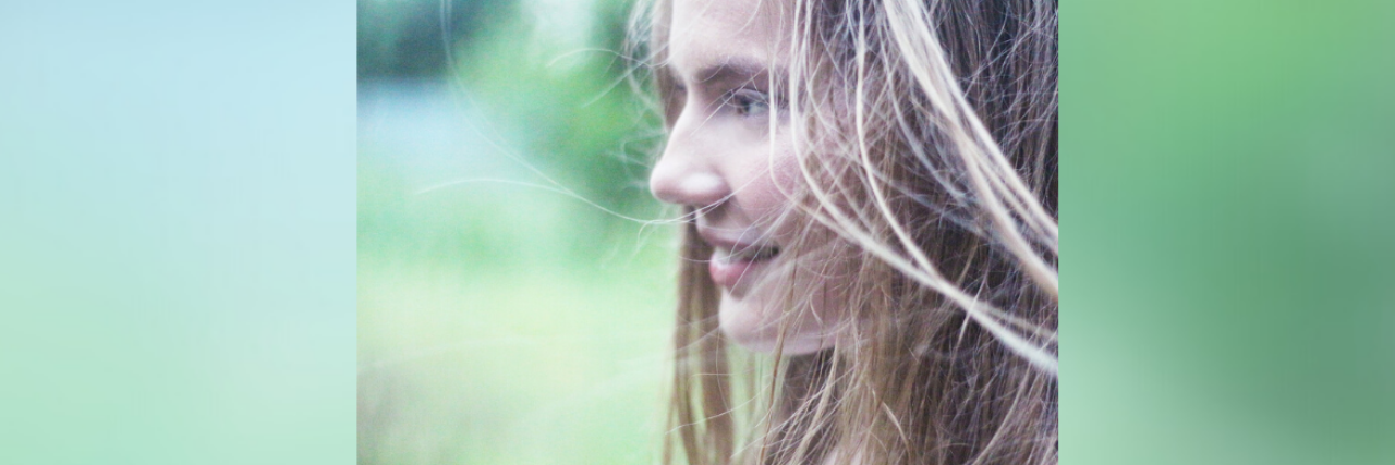 Young woman in nature