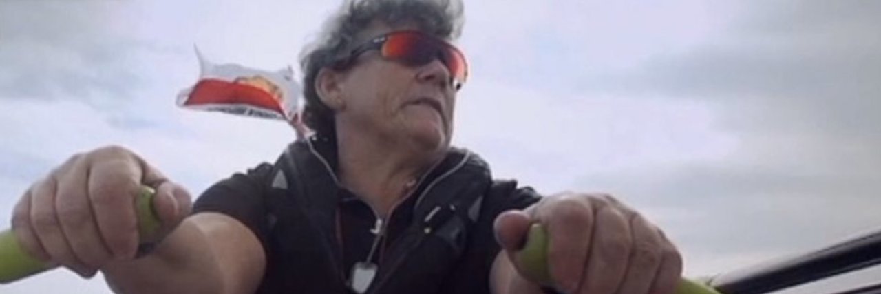 Paralympian Angela Madsen Dies at 60 Angela Madsen rowing