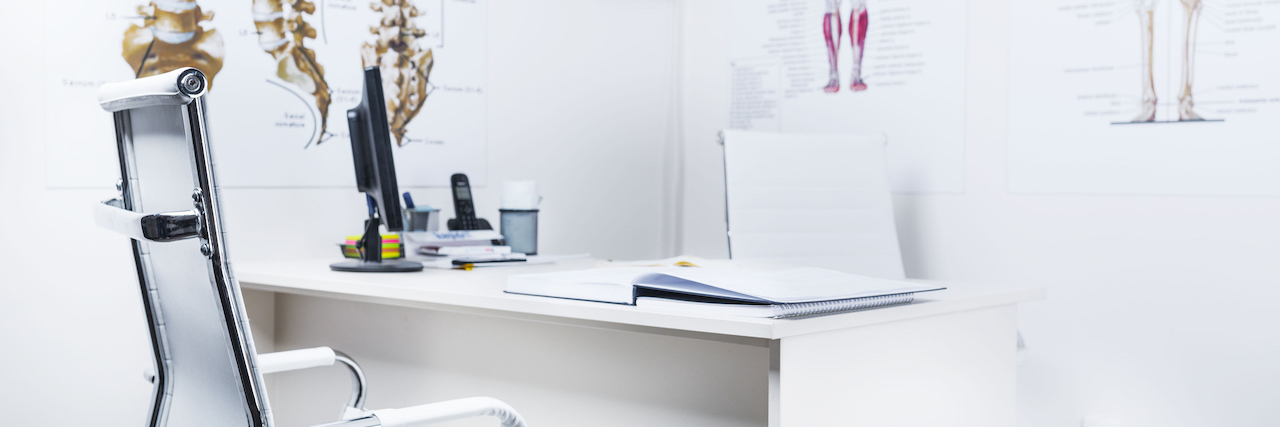 14 Ways COVID-19 Has Affected Undiagnosed People Empty doctor's examination room