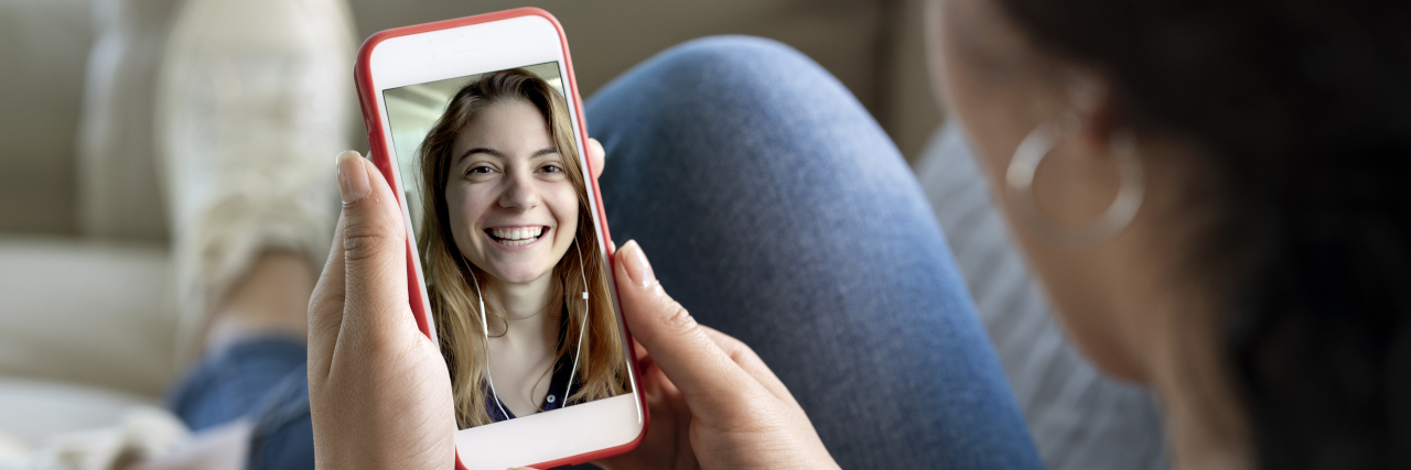 6 Ways to Support Your Loved One With Chronic Illness Friends video chatting.