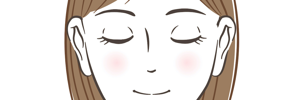 The Elements of a True Apology Important to Me as an Abuse Survivor Drawing of woman's face with eyes closed