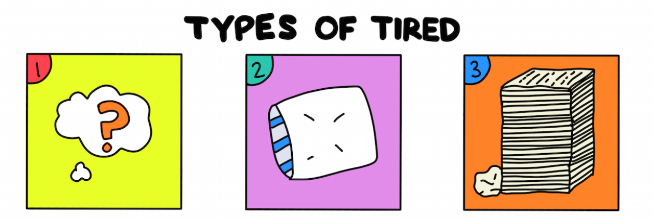 Introvert Doodles: 9 Types of 'Tired' Comic