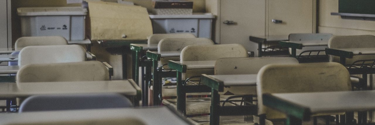 GAO: Many Public Schools Aren’t Accessible to People With Disabilities Empty school classroom showing rows of desks