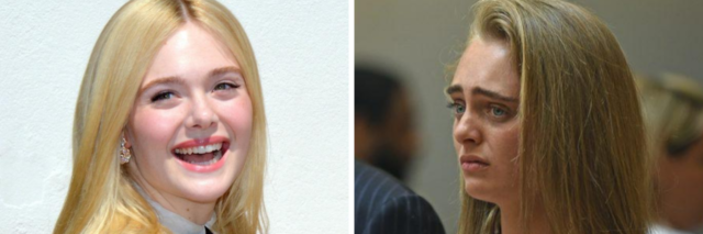 Elle Fanning and Michelle Carter