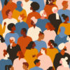 Illustration of people of diverse racial backgrounds.