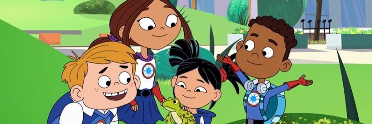 Meet Dennis Taylor, the Autistic Consultant Behind 'Hero Elementary' Cast of animated characters from the PBS series "Hero Elementary"