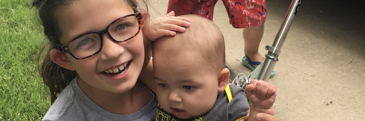 Preparing Kids to Visit a Sibling in the Hospital Erin's children playing together.