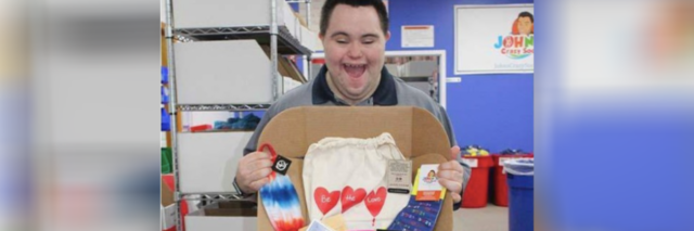 John's Crazy Socks Down Syndrome Super Box
