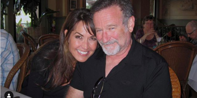 Robin Williams and his wife Susan