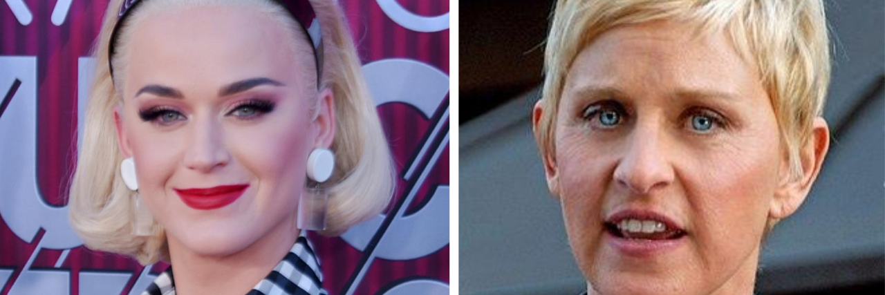 Celebrities Are Defending Ellen Degeneres Toxic Work Claims Katy Perry and Ellen Degeneres