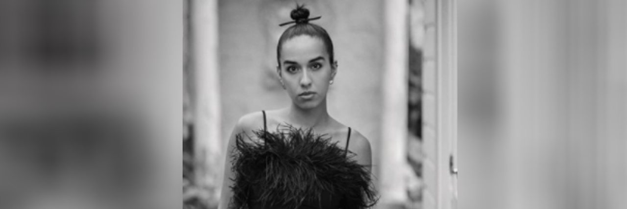 Disabled Activist Featured in British Vogue's Activism Issue Claudia Walder poses in an image for Vogue