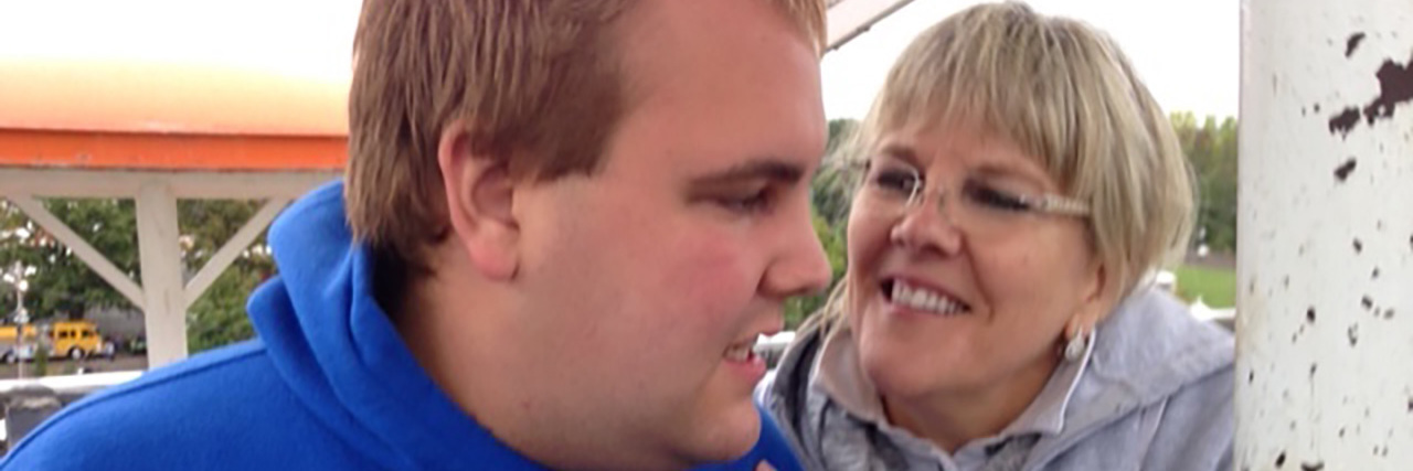 5 Everyday Items That Enable Life Skills for Young Adults With Autism Julie Swanson and her son, Alex.