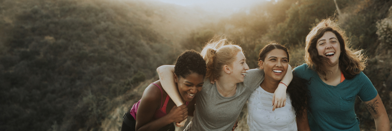 I Am Autistic and Yes, I Am Social Friends hiking through the hills of Los Angeles.
