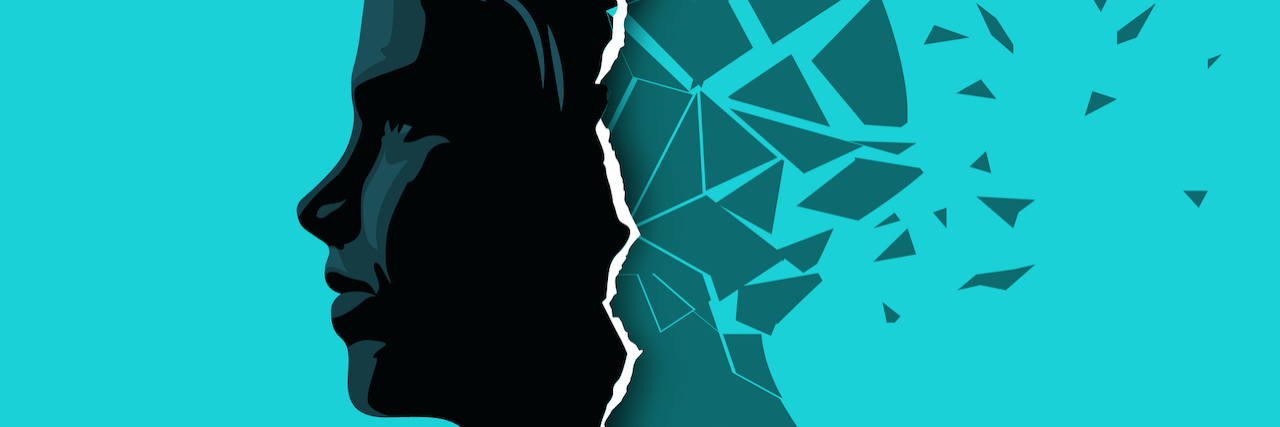 Tips for Recovering From Generalized Anxiety Disorder an illustration of a man, with the back of his head breaking off to represent anxiety