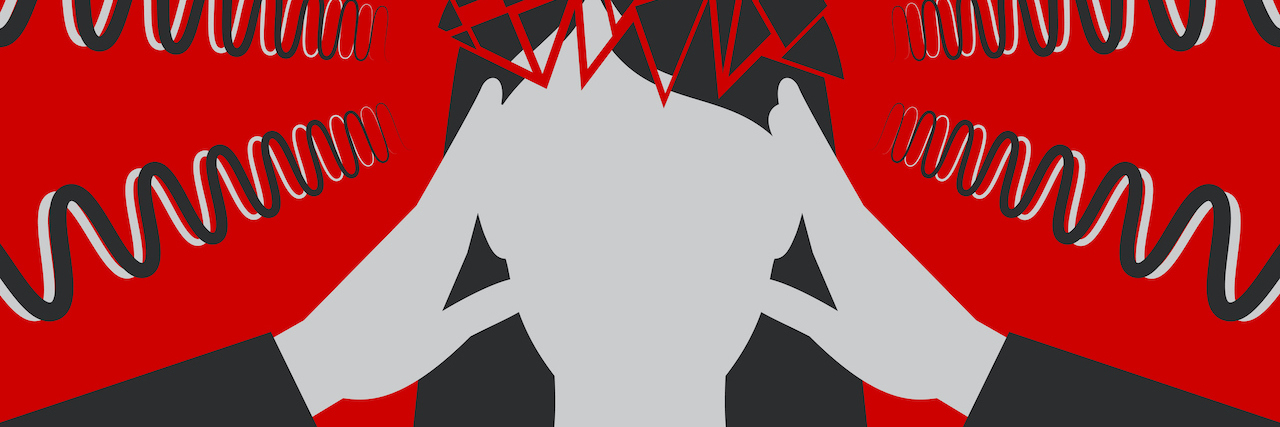 The Science Behind Why We Feel Resentment An illustration of a woman with anger lines coming out of her head