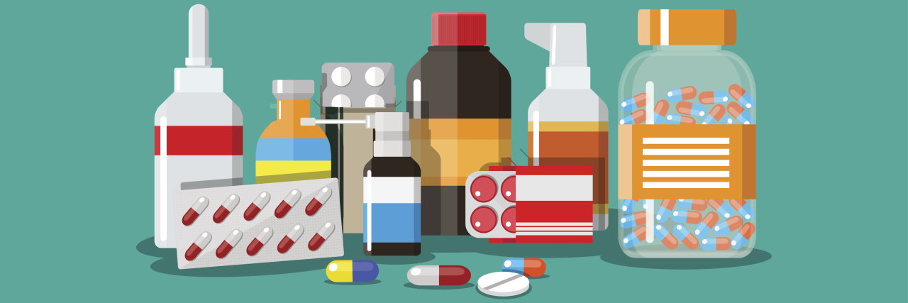 Deciding Whether to Try a New Treatment for Chronic Pain Different medical pills and bottles.