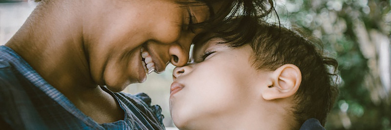 Why I’m OK With Being 'That Parent' of a Child With a Disability Mother and son embracing