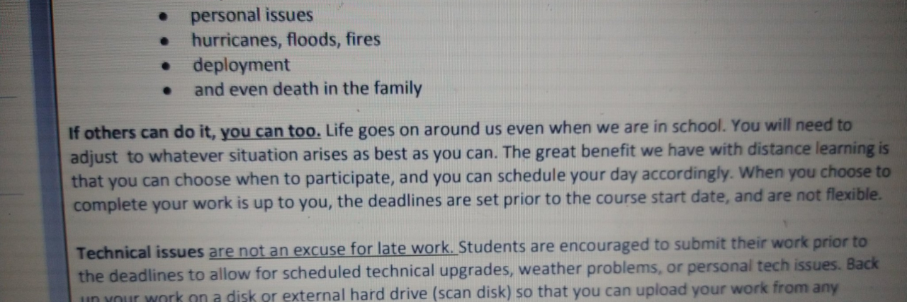 Twitter User Shares Ableist College Syllabus With Harmful Policies Worst syllabus ever