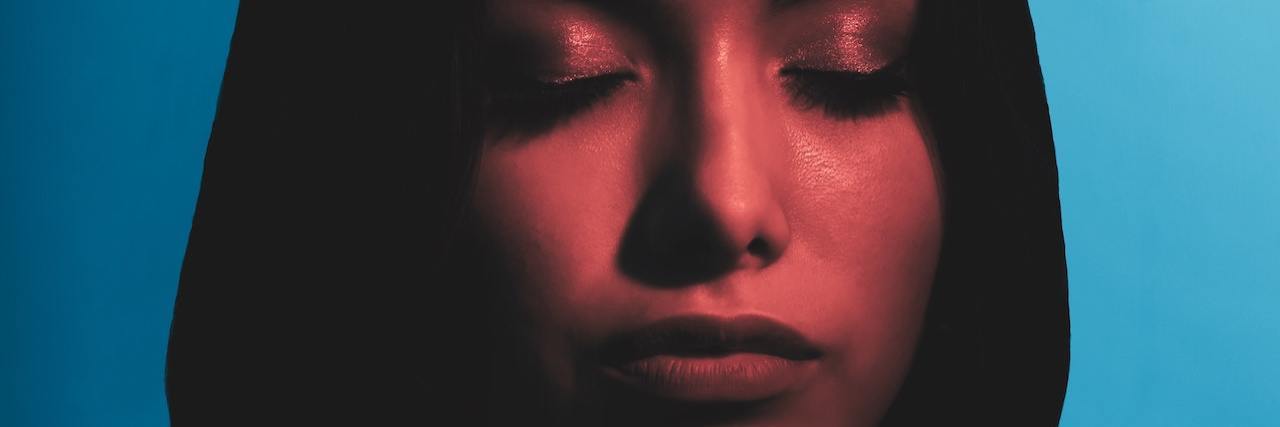 From BPD to Surgery, Recovery Isn't Linear A woman closing her eyes