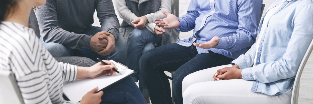 Trauma-Informed Care Has Been Crucial in My Recovery Process Diverse group of people sitting in chairs in a circle