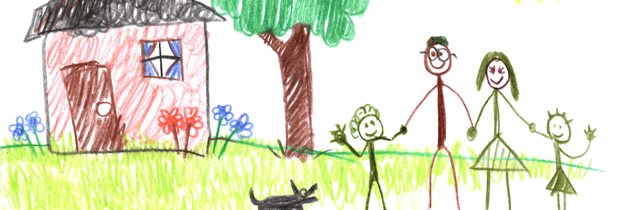 A Mindset Shift Gave Me Perspective on My Past Infertility Journey Stick Figure Family