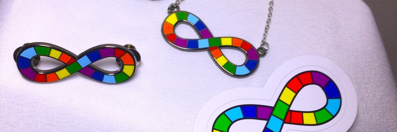 Autistic Artist Margaux Wosk Designs Neurodiversity Pride Pins