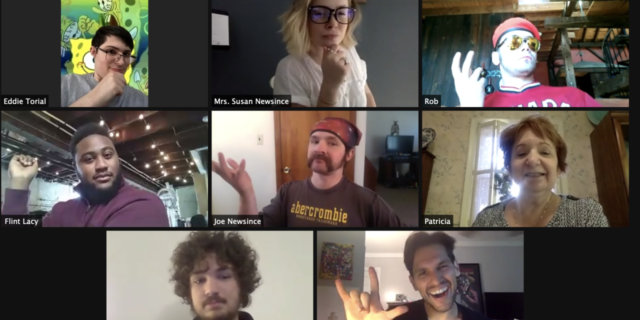 How Our Autism-Inclusive Theatre Company Is Adapting to the Pandemic Autistic performers acting in a Zoom play.