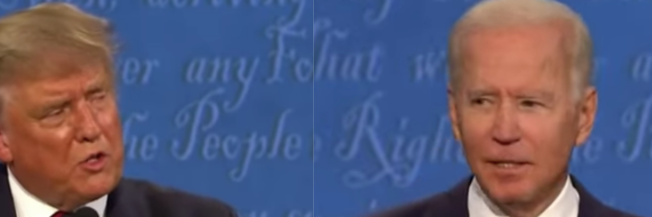 [Left] Donald Trump [Right] Joe Biden