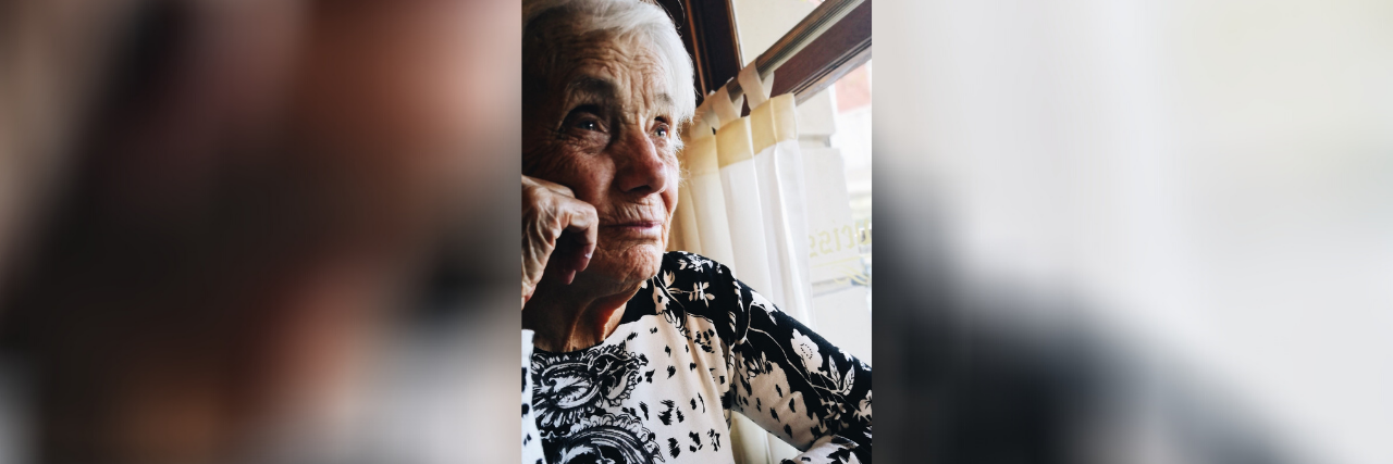 How Grief From Losing My Grandma Helped Me Get to Know Myself Photo of the contributor's grandmother, looking past the camera