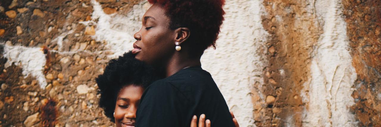 Letter of Support to People With Fibromyalgia Two women hugging