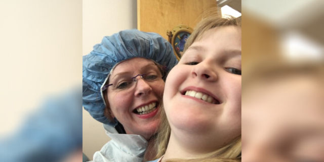 How My Daughter Made Me Into an H-ABC Leukodystrophy Expert Michele and Elouise in the hospital