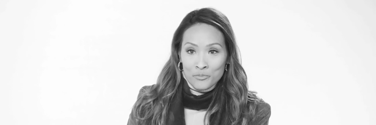 Californians With Disabilities Left Out of New Employment Law Angela Rockwood, an Asian-American woman who uses a wheelchair.