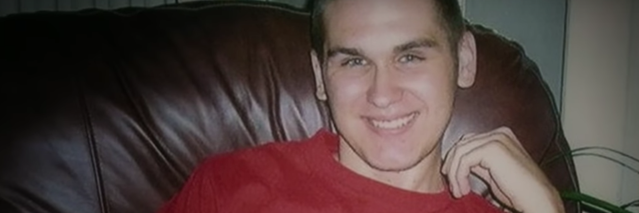 Story Behind 'Scattering CJ' Documentary Screening and Discussion A photo of CJ, the author's son, wearing a Red Sox shirt and smiling