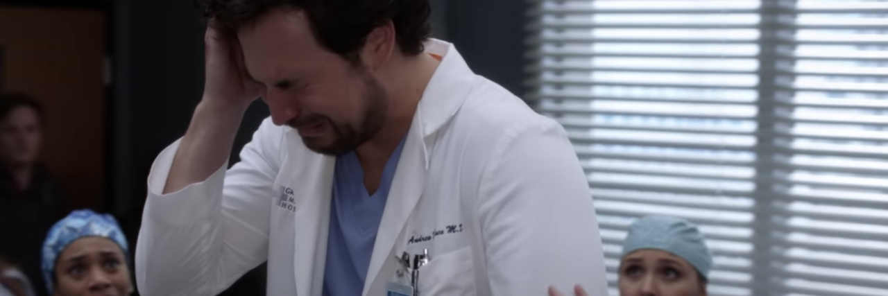 'Grey's Anatomy's' Accurate Portrayal of Bipolar Disorder Deluca from Grey's Anatomy having a breakdown
