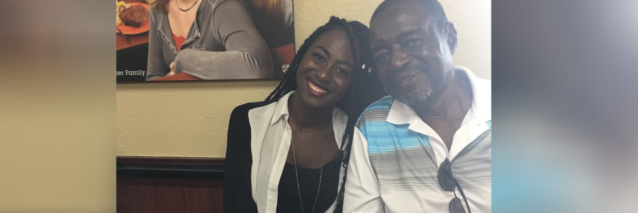 Grieving My Grandfather's Death by Dementia in a COVID-19 World A girl and her grandfather smiling