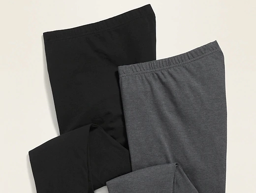 High-Waisted Leggings 2-Pack For Women