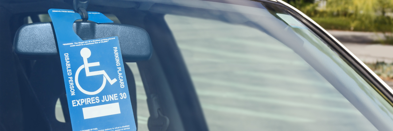 When I Struggled to Admit I Needed a Disability Parking Permit Disability parking permit.