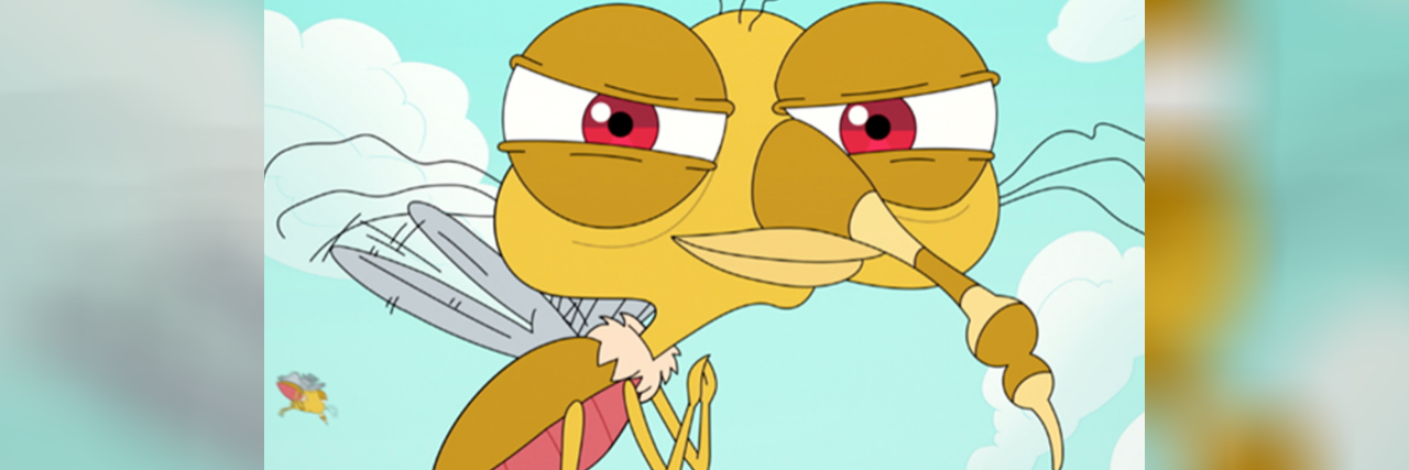 'Big Mouth' Depicts Anxiety Accurately Through Tito the Mosquito cartoon Mosquito from Big Mouth